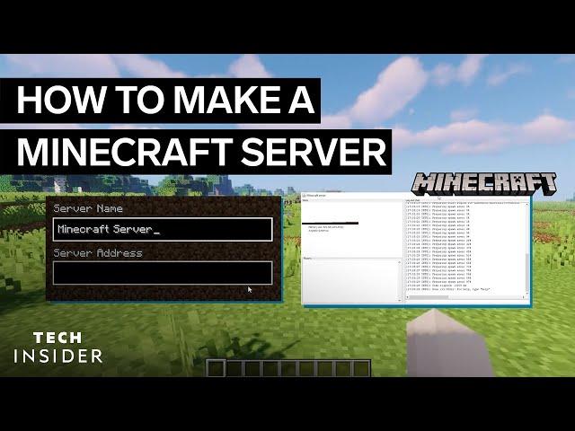 How To Make A Minecraft Server