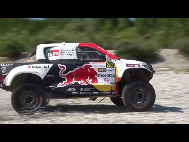 Nasser Al-Attiyah - Pure Sound, Jumps, Water Crossing & More - Italian Baja 2023