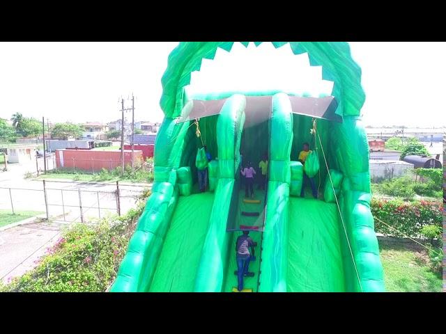 Amazon Inflatable Zip-line | Wild Rides Party Rentals