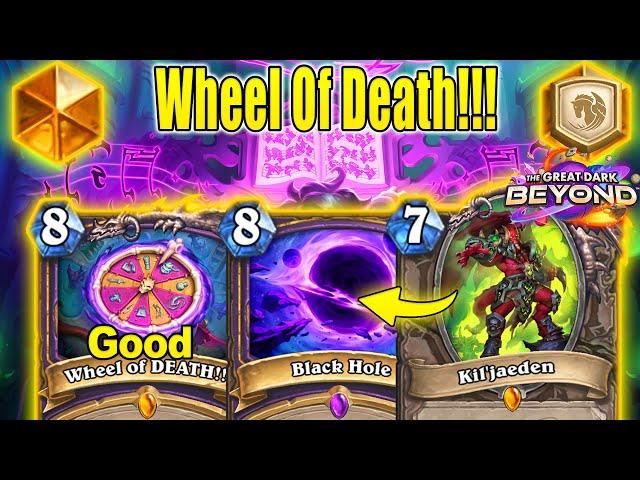 Control Wheel of DEATH Big Demons Warlock Deck Is Super Cool At The Great Dark Beyond | Hearthstone