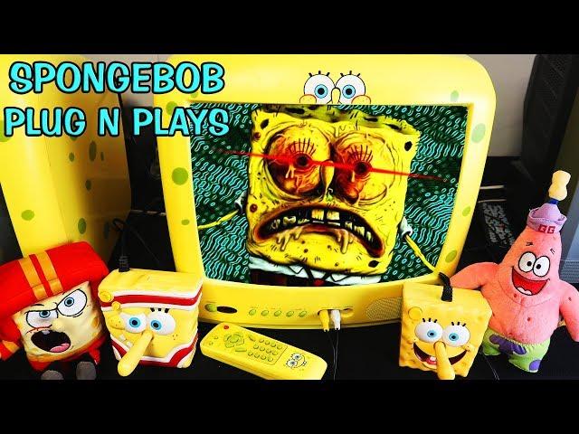 Spongebob Squarepants & Patrick FRY COOK GAMES Nickelodeon Plug N Plays