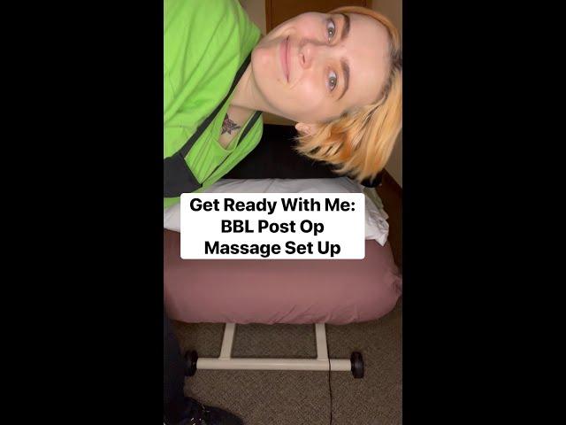 GRWM post op BBL lymphatic massage edition