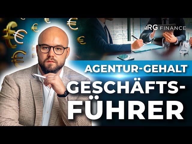 Wie hoch sollte dein Gehalt als Geschäftsführer einer Agentur sein?