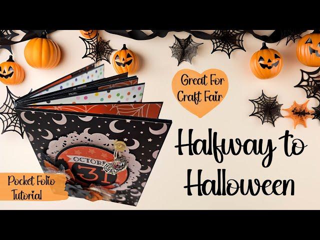 Create a Festive Pocket Scrapbook for Halloween Memories