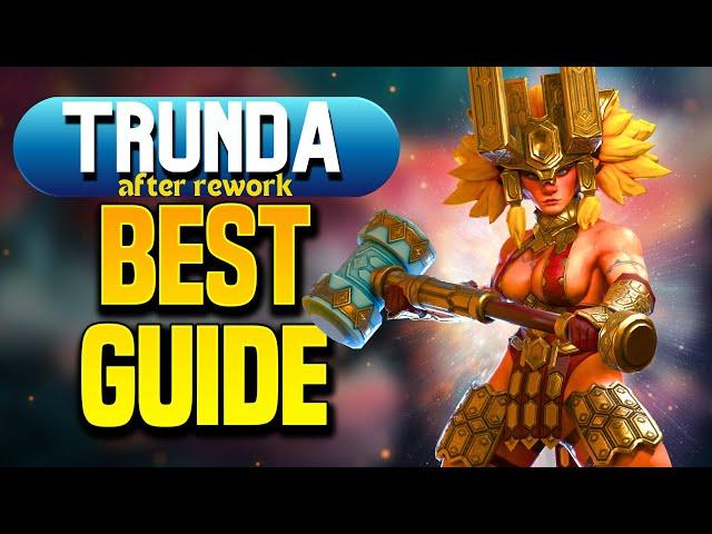 TRUNDA | Was she BUFFED or NERFED? (Build & Guide)