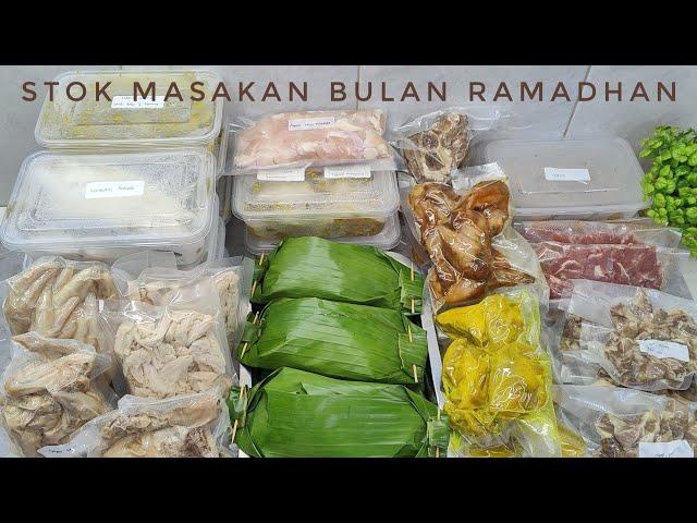 STOK MASAKAN BULAN RAMADHAN, MASAK LEBIH CEPAT DAN PRAKTIS