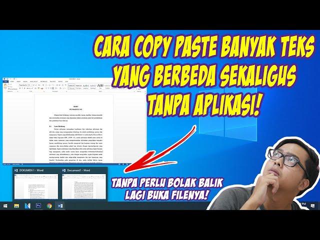 Cara Copy Paste Banyak Di Laptop Paling Gampang! Gaperlu Copas Satu Persatu!