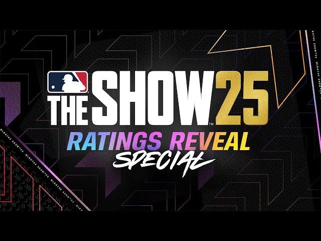 MLB The Show 25 Ratings Reveal Special! Check out who the top players in MLB The Show are!