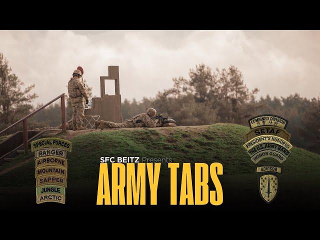 U.S. Army Tabs