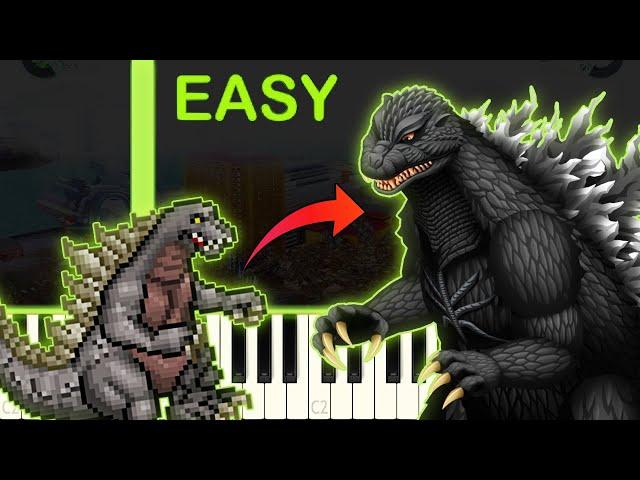 Evolution Of Godzilla Games on Piano (1984-2021)