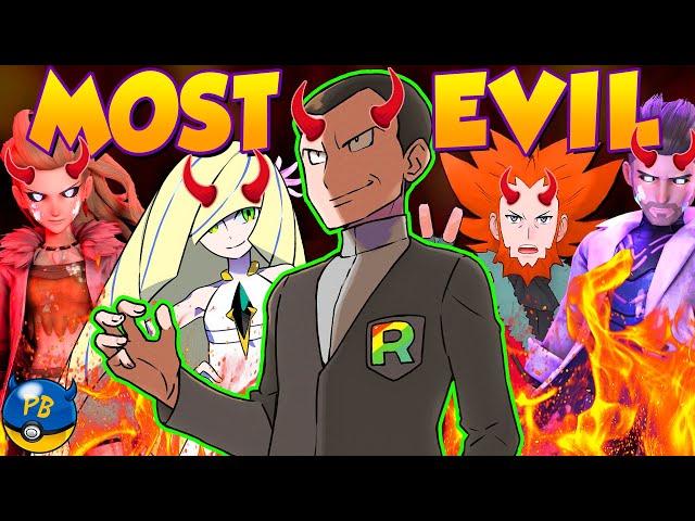 Every Major Pokémon Game Villain: Evil to Most Evil