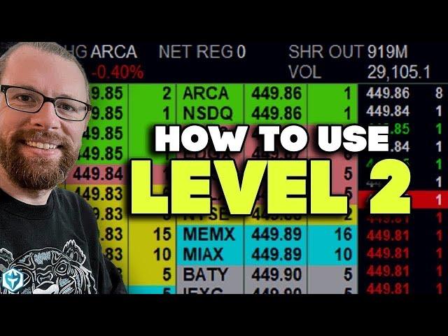 How to use Level 2 for Beginner Day Traders  #daytrading #stockmarket #learntotrade