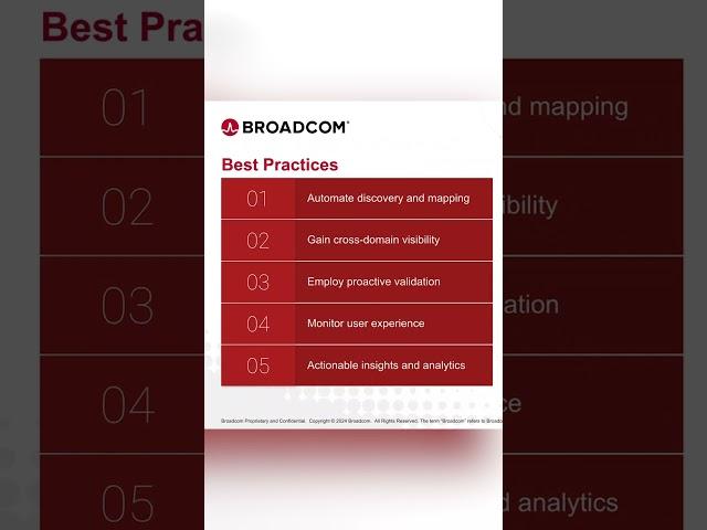 Top 5 Best Practices for Network Observability | #ExpertAdvice from @broadcom