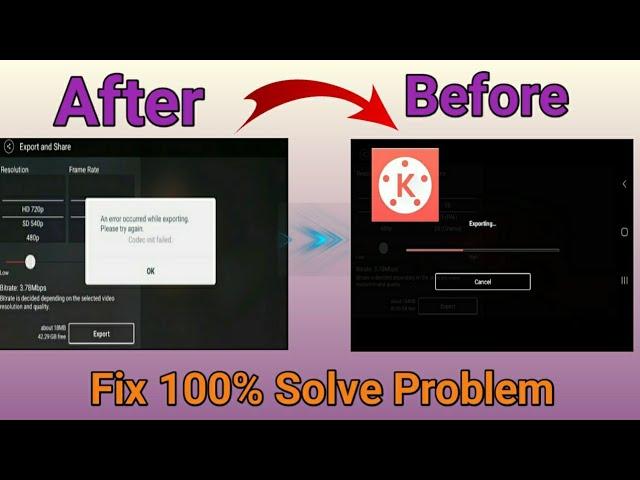 how to problem solve an error occured while exporting please try again.