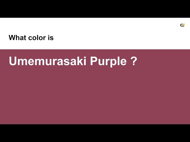 Umemurasaki Purple color #8f4155 hex color - Red color - Cool color 8f4155