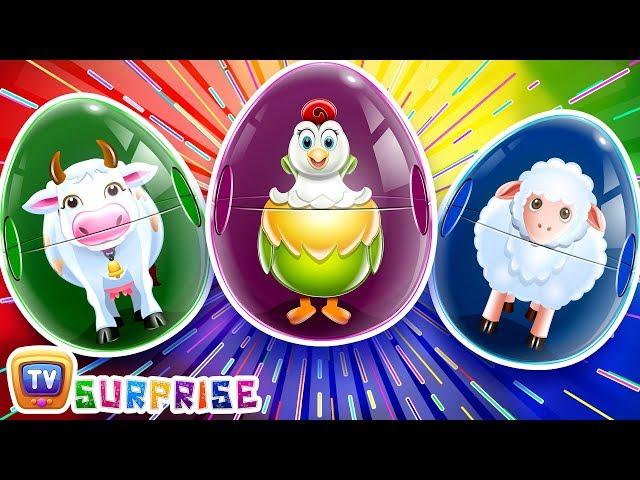 What's in the Egg? Game - ChuChu TV Surprise Eggs Learning Videos For Children