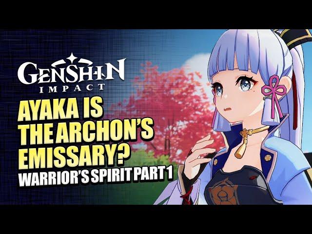 Warrior's Spirit Event Full Story Part 1 | Ayaka & Chisato In Unexpected Battle | Genshin Impact