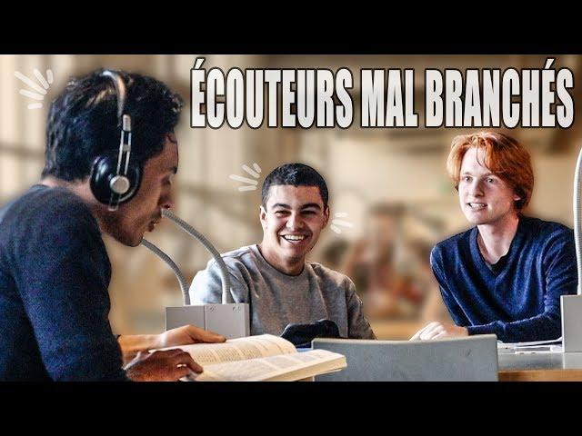 Ecouteurs mal branchés à la Bibliothèque / Part.5 - Prank - DIMI