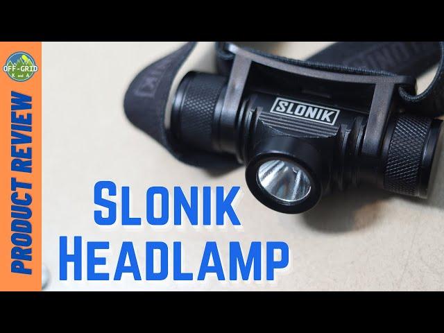 Slonik Headlamp Review - Hunting, Camping, Hiking, Hardhat Headlamp // Product Review