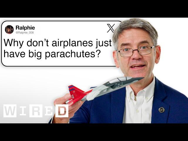 Aerospace Engineer Answers Airplane Questions From Twitter | Tech Support | WIRED