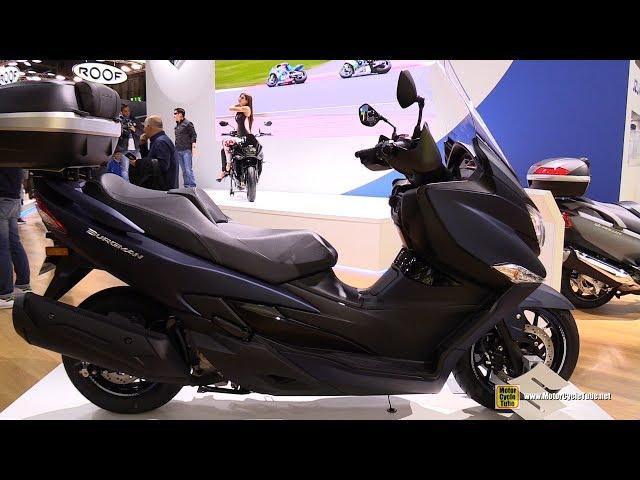 2019 Suzuki Burgman 400 ABS Scooter - Walkaround - 2018 EICMA Milan