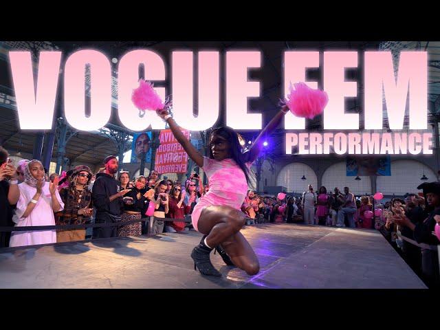 VOGUE FEM - VOGUING - BABY at The Pink Sunday Kiki Ball #VogueDance