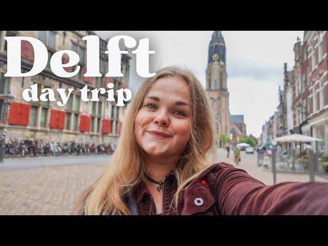 A day visiting Delft | Netherlands travel vlog 
