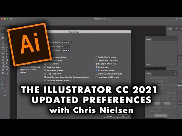 Adobe Illustrator CC 2021 UPDATED Preferences