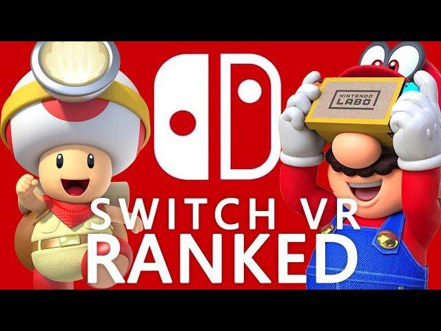 Every Nintendo Switch Labo VR Game Ranked!
