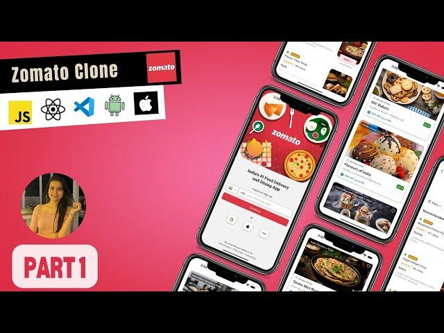  Building a Zomato App Clone: Part 1 - Creating Stunning UI Screens | Livestream Coding Session 