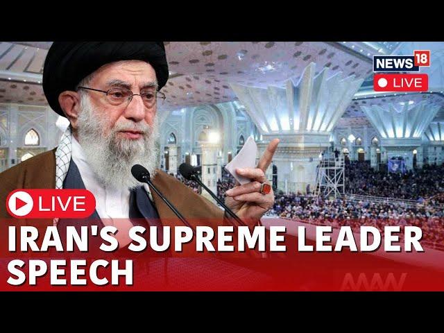 Iran's Supreme Ayatollah Ali Khamenei Speech Live | Death Anniversary Of Ayatollah Khomeini | N18L