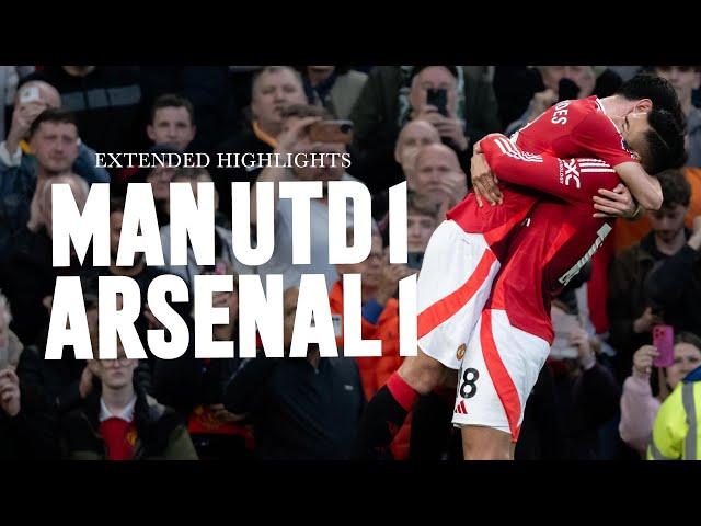 STUNNING Free-Kick  | Man Utd v Arsenal | Extended Highlights