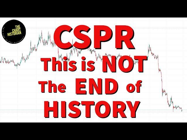 CSPR This is Not The End of History