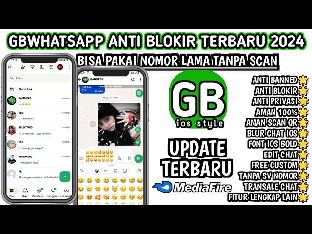 WhatsApp GB Terbaru 2024!! Wa Gb Terbaru 2024 | WA GB TERBARU 2024 • Anti Kadaluarsa