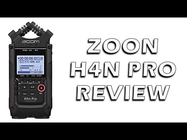 Zoom H4n Pro All Black 4-Track Portable Recorder Review