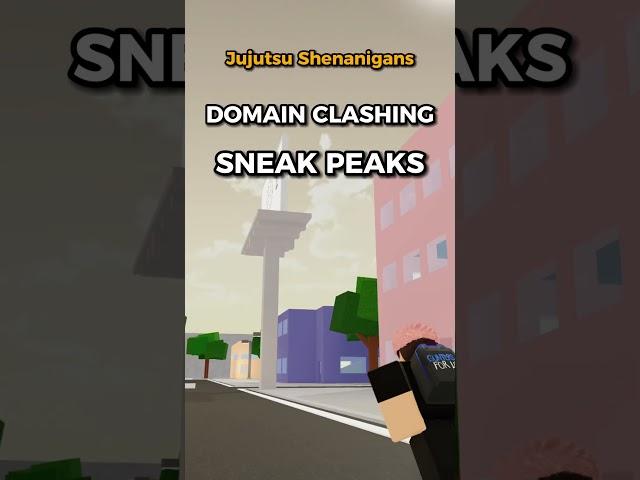 DOMAIN CLASHING SNEAK PEAK | #jujutsushenanigans  #jjs #roblox