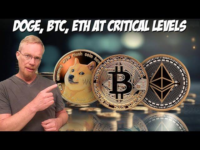 Dogecoin, Bitcoin, Ethereum at Critical Levels + AMA