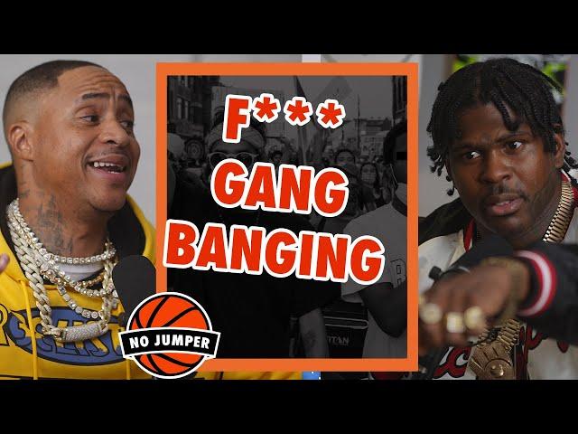 Orlando says "F*** Gangbanging" and 4xtra Turns Up on Him!