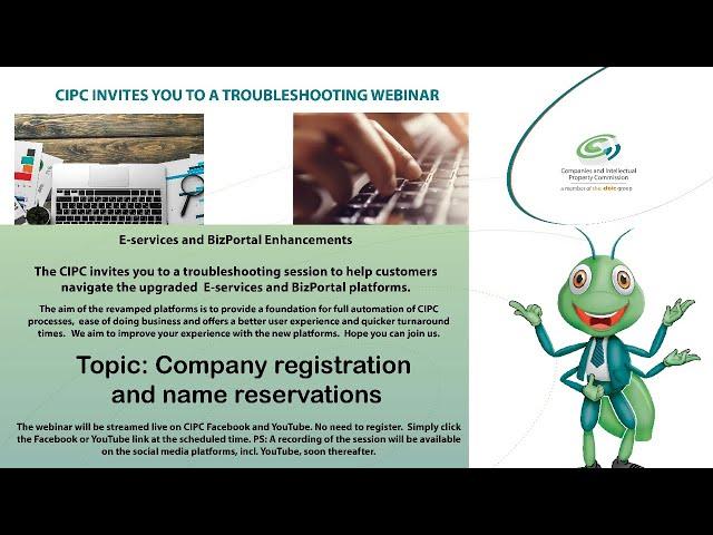 Company registration and name reservations