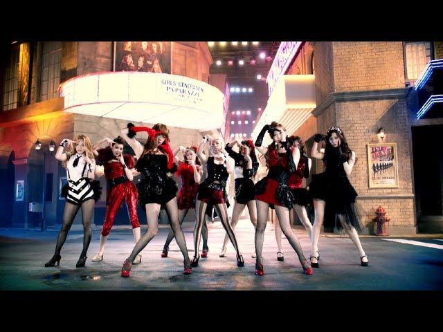 Girls' Generation 少女時代 'PAPARAZZI' MV