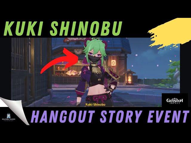 Kuki Shinobu Hangout Quest | The Gang's Daily Needs | FULL CUTSCENES | Genshin Impact 2 7