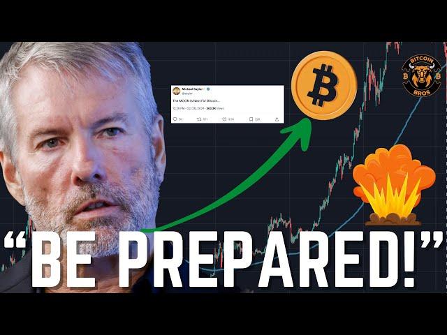 MASSIVE Week INCOMING For $MSTR & Bitcoin - Michael Saylor News Update