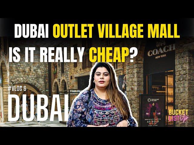 Is Dubai Outlet Village Worth it in 2024 ? | JBR Walk & Dubai Outlet Mall Full Tour with Prices