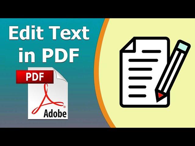 How to Edit Text in a PDF Using Adobe Acrobat Pro DC