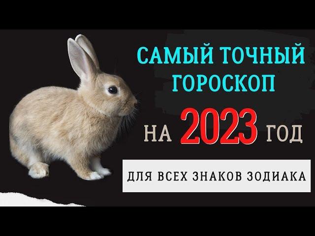 ГОРОСКОП НА 2023 ГОД ДЛЯ ВСЕХ ЗНАКОВ ЗОДИАКА /год кролика 2023