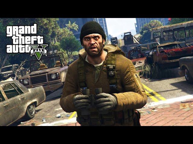 GTA 5 Зомби Апокалипсис #1 - НАЧАЛО КОНЦА!! (ГТА 5 МОДЫ)