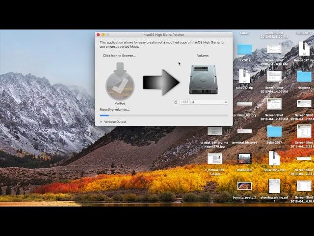 MacOS High Sierra 10.3.4 update on HD4400