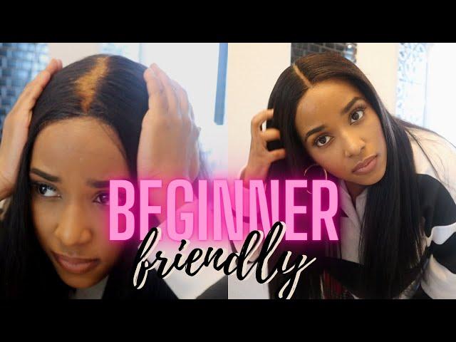 LACE CLOSURE WIG INSTALL FOR BEGINNERS | HOW TO FIX OVERBLEACHED KNOTS | MEGALOOK HAIR