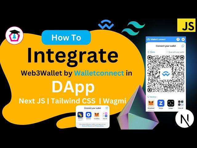 How to integrate web3modal by walletconnect in your own DApp by MartianAcademy.