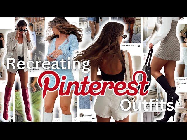 Turning Myself into a Pinterest Girl | Recreating Pinterest Outfits and Photos